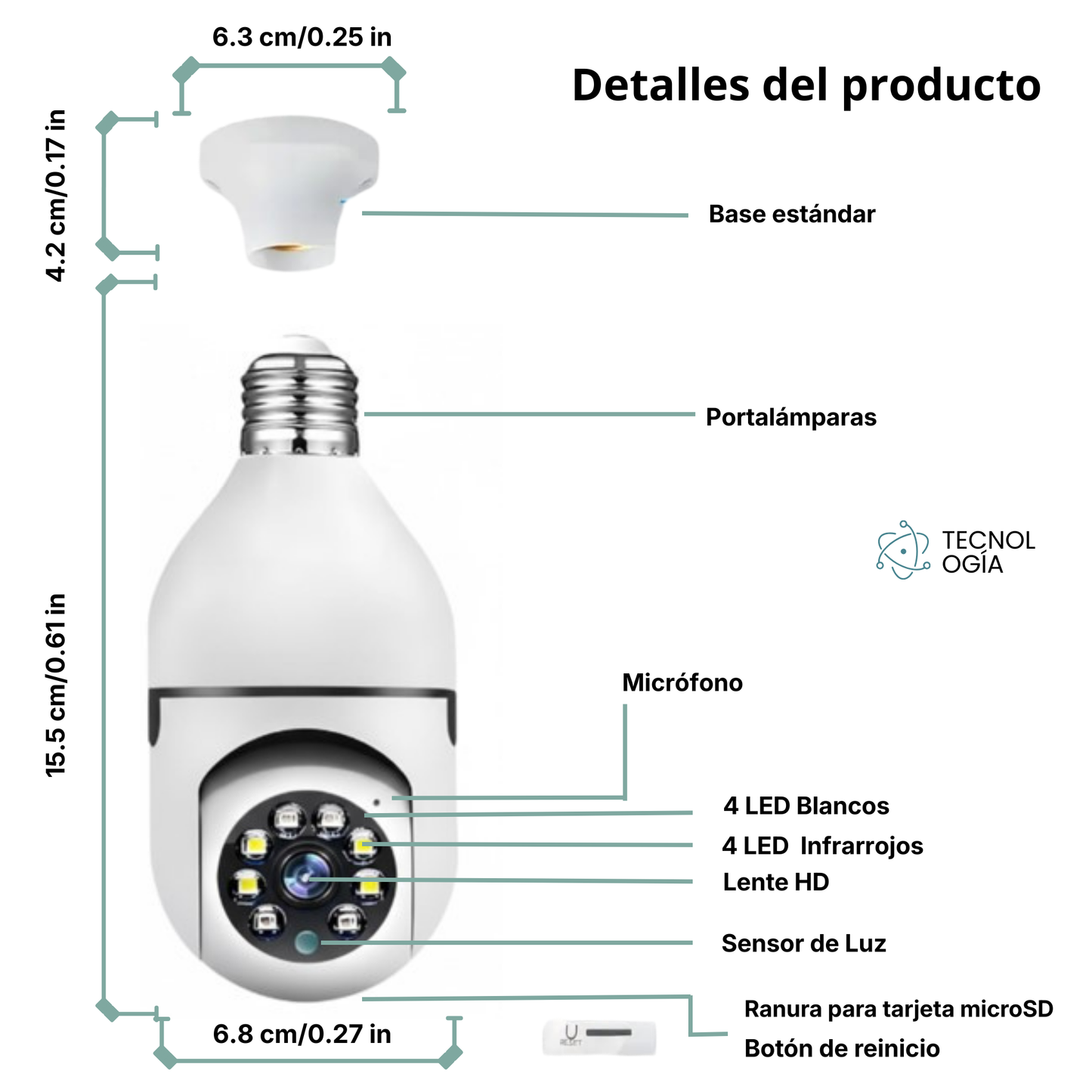 Cámara de Seguridad Inteligente Domus360™