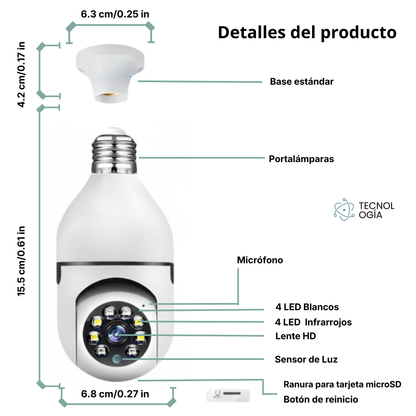 Cámara de Seguridad Inteligente Domus360™