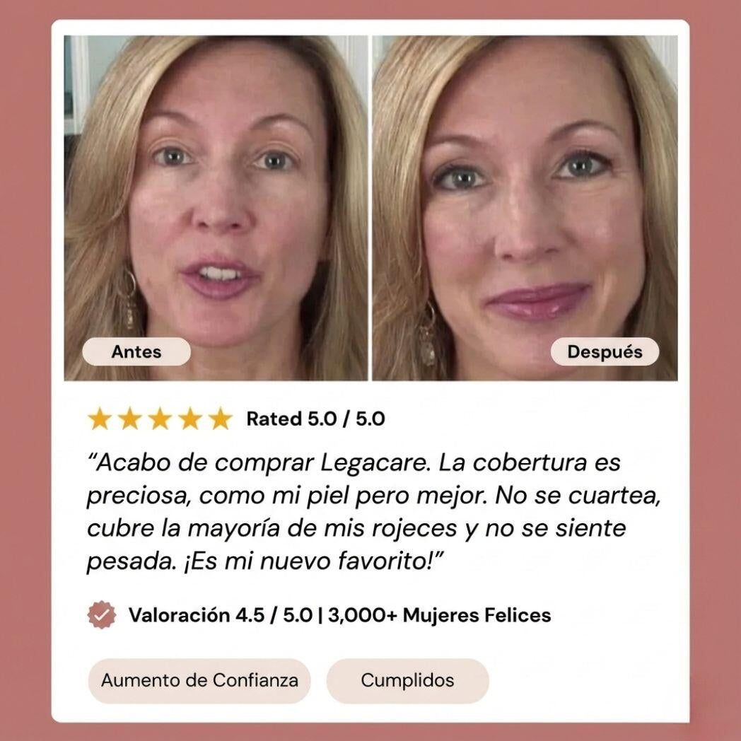 Base de Maquillaje Antiedad con SPF 50 – Se Adapta a tu Tono de Piel