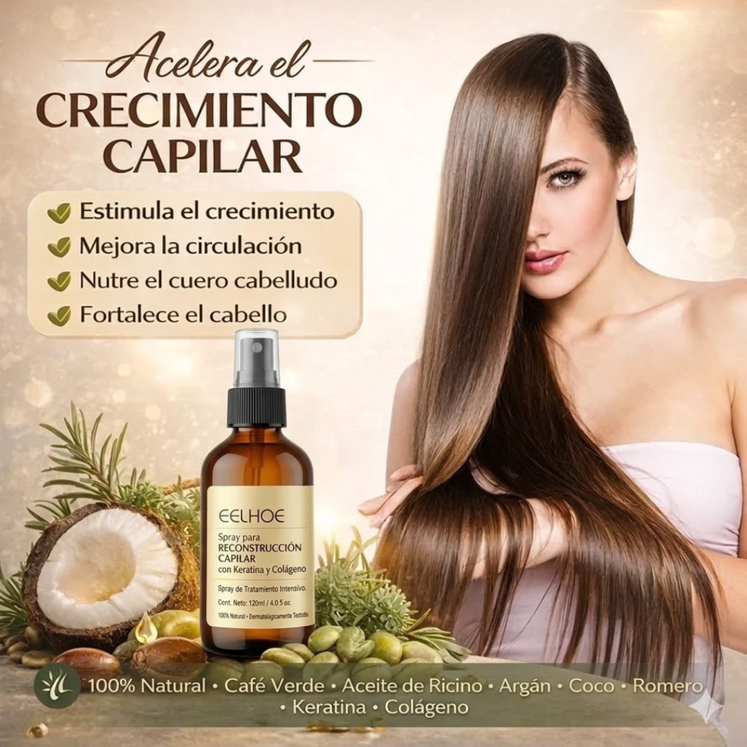 Spray Capilar Regenerador de Colágeno y Keratina