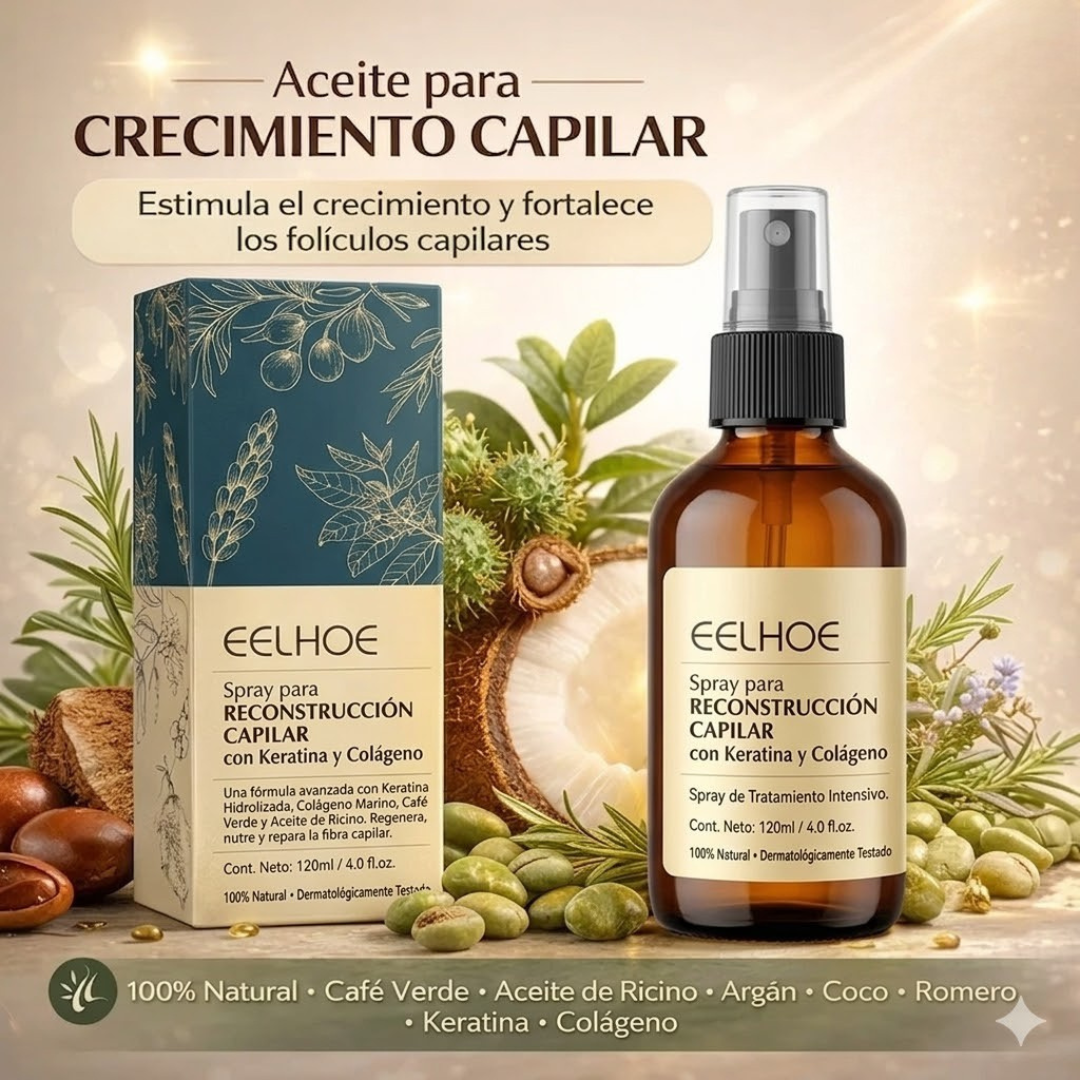 Spray Capilar Regenerador de Colágeno y Keratina